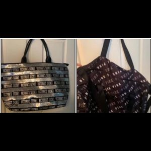 Victoria Secret  lot - duffle bag and sequin bag set